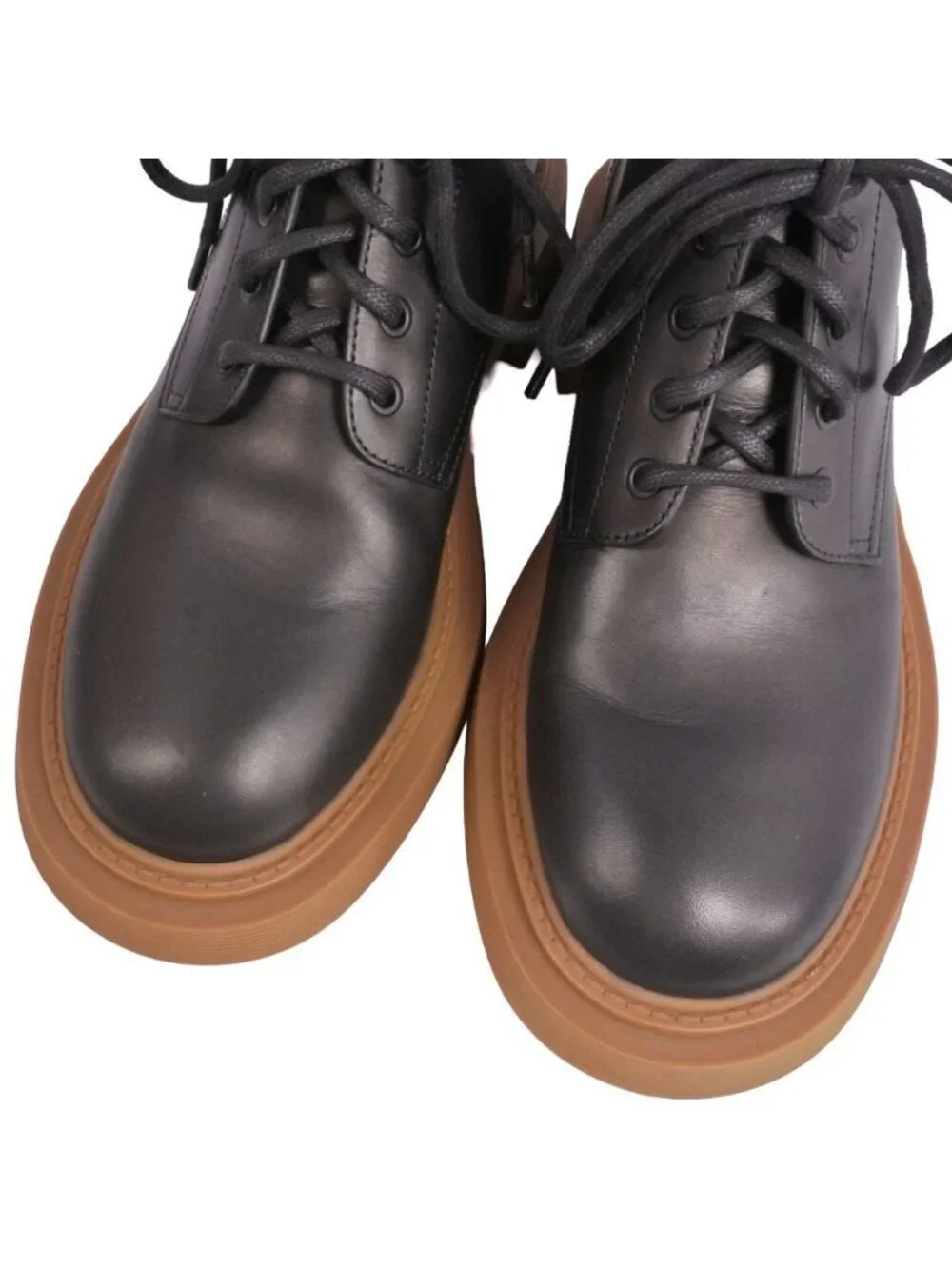 Loewe Boots Lace Up Ankle Leather Shoes